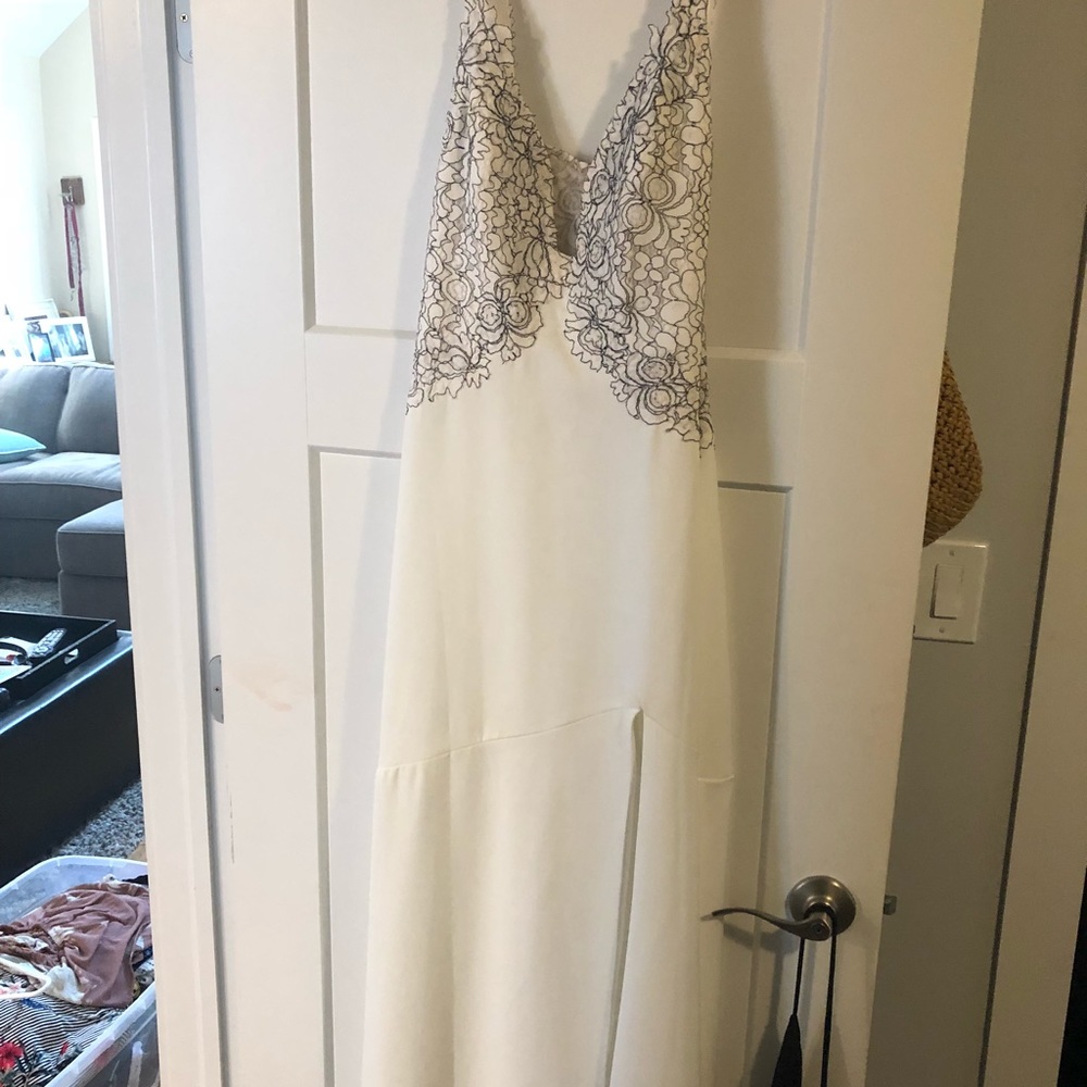 Dress white mermaid